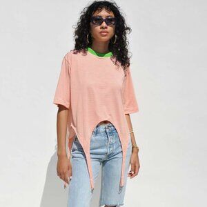 KkCo Annika Garter Striped Tee